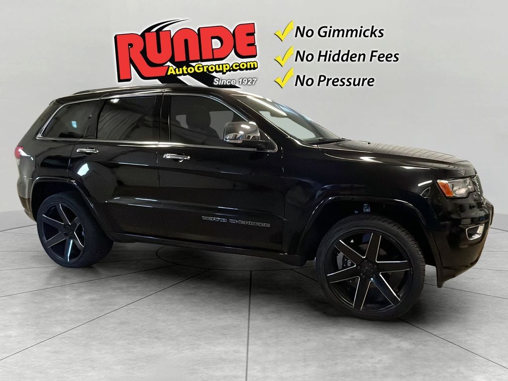 2018 Jeep Grand Cherokee Overland 4x4