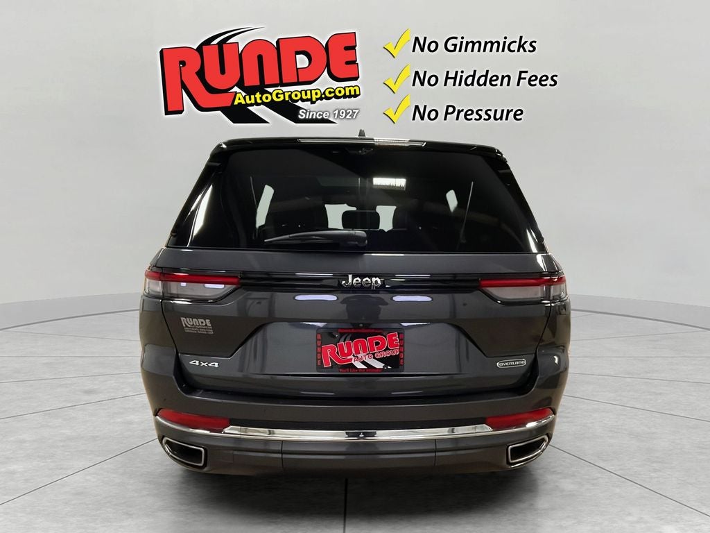 2022 Jeep Grand Cherokee Overland 4x4