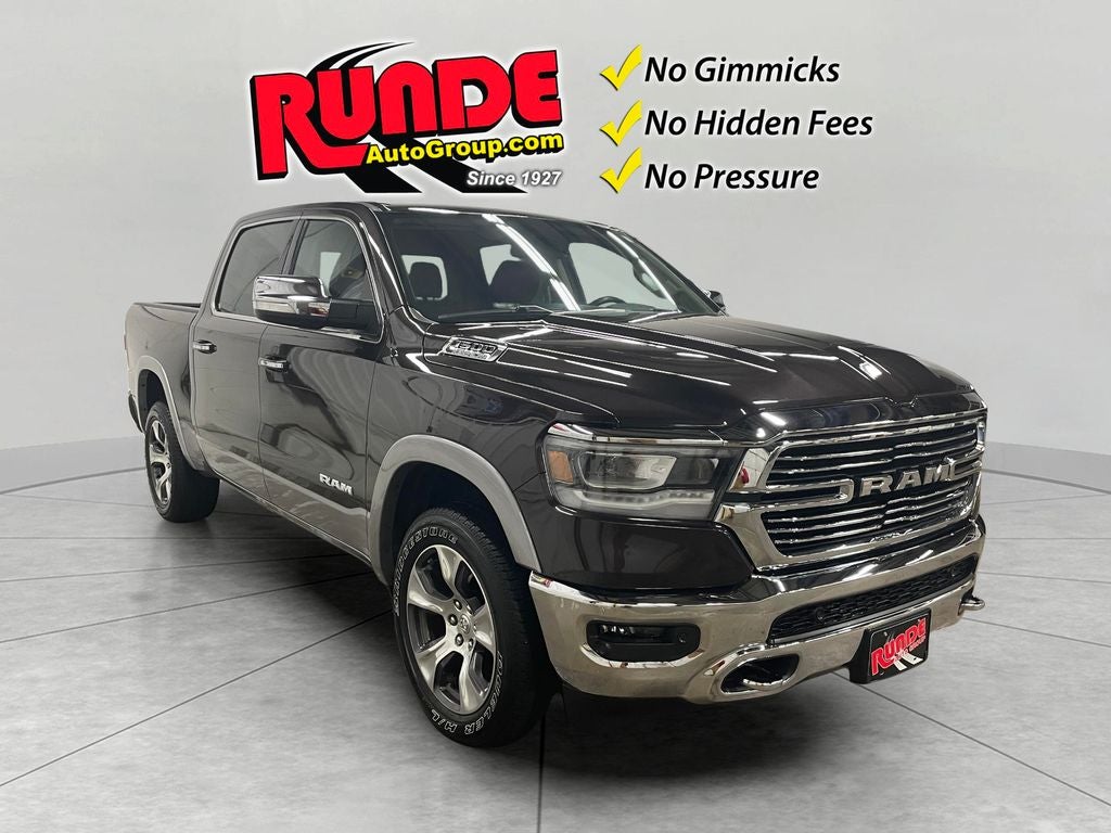 2019 RAM 1500 Laramie Crew Cab 4x4 5'7" Box