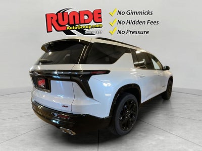 2026 Chevrolet Traverse RS
