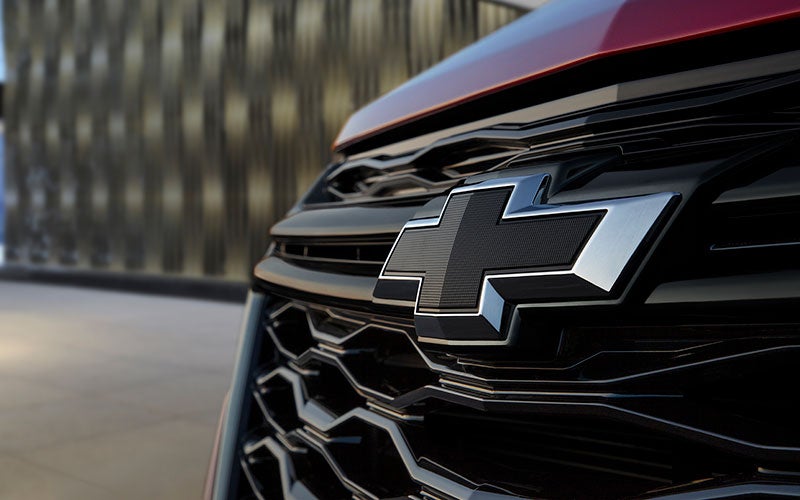 Close up of car grille